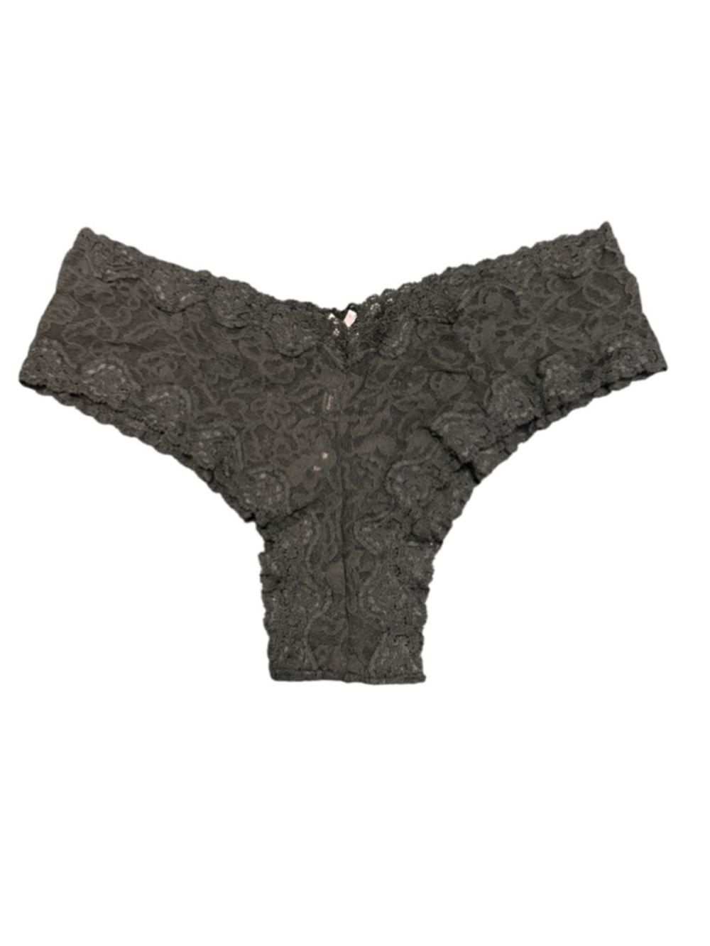 Women's Victoria's Secret Black Lace Cheeky Panties M